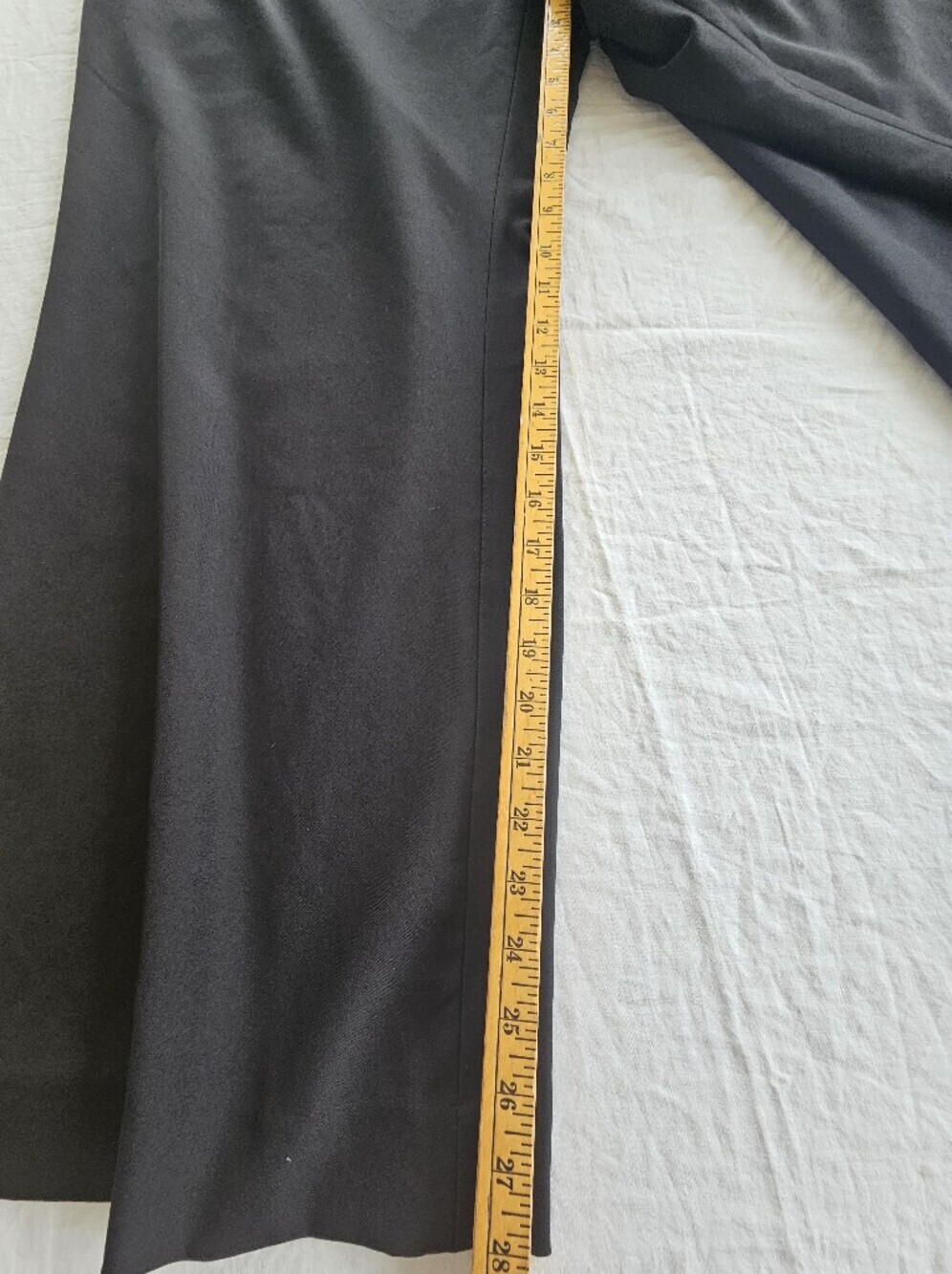 Banana Republic Black Flat Front Pants Size 20 - Picture 3 of 9